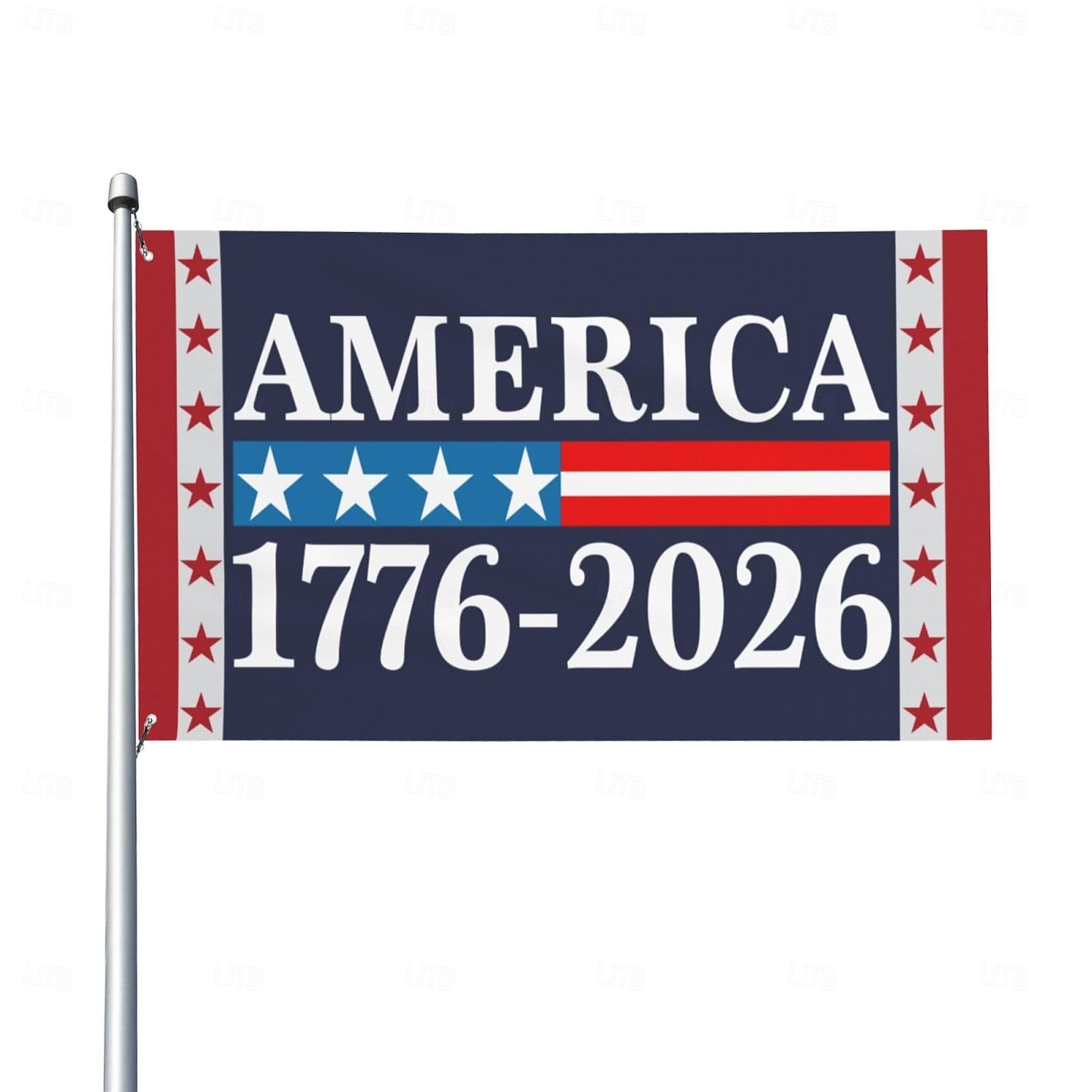 250e verjaardagsvlag 3x5 1776 2026 250 jaar jubileumvlagbord 4 juli banner wandtapijt voor kamer tuinborddecoratie geen vlaggenmast 2026 - $11.99 –P7