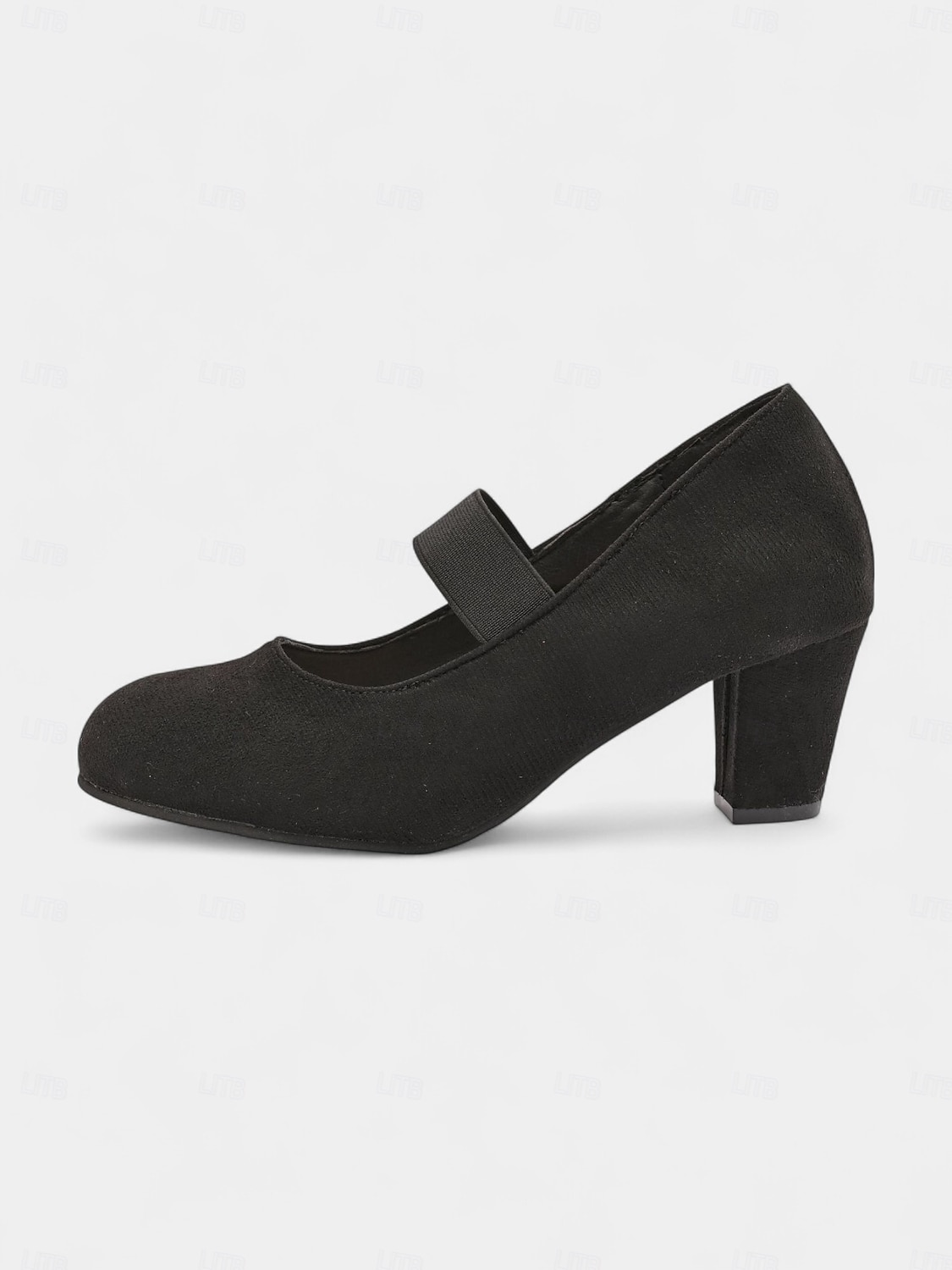 Escarpins Mary Jane à talon carré et imprimé léopard pour femme – style rétro années 70, avec bride élastique, pour un look streetwear quotidien et décontracté au bureau. de 2025 ? $29.99 –P2
