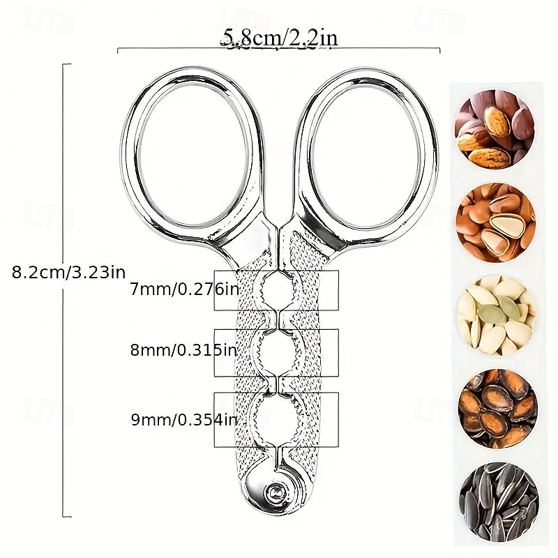 1/2 strumento per rompere i semi: apriscatole per semi di girasole, apriscatole per gusci di noci, pinoli, nocciole &sgranare gli snack, pratico gadget da cucina del 2025 a $7.99 –P4