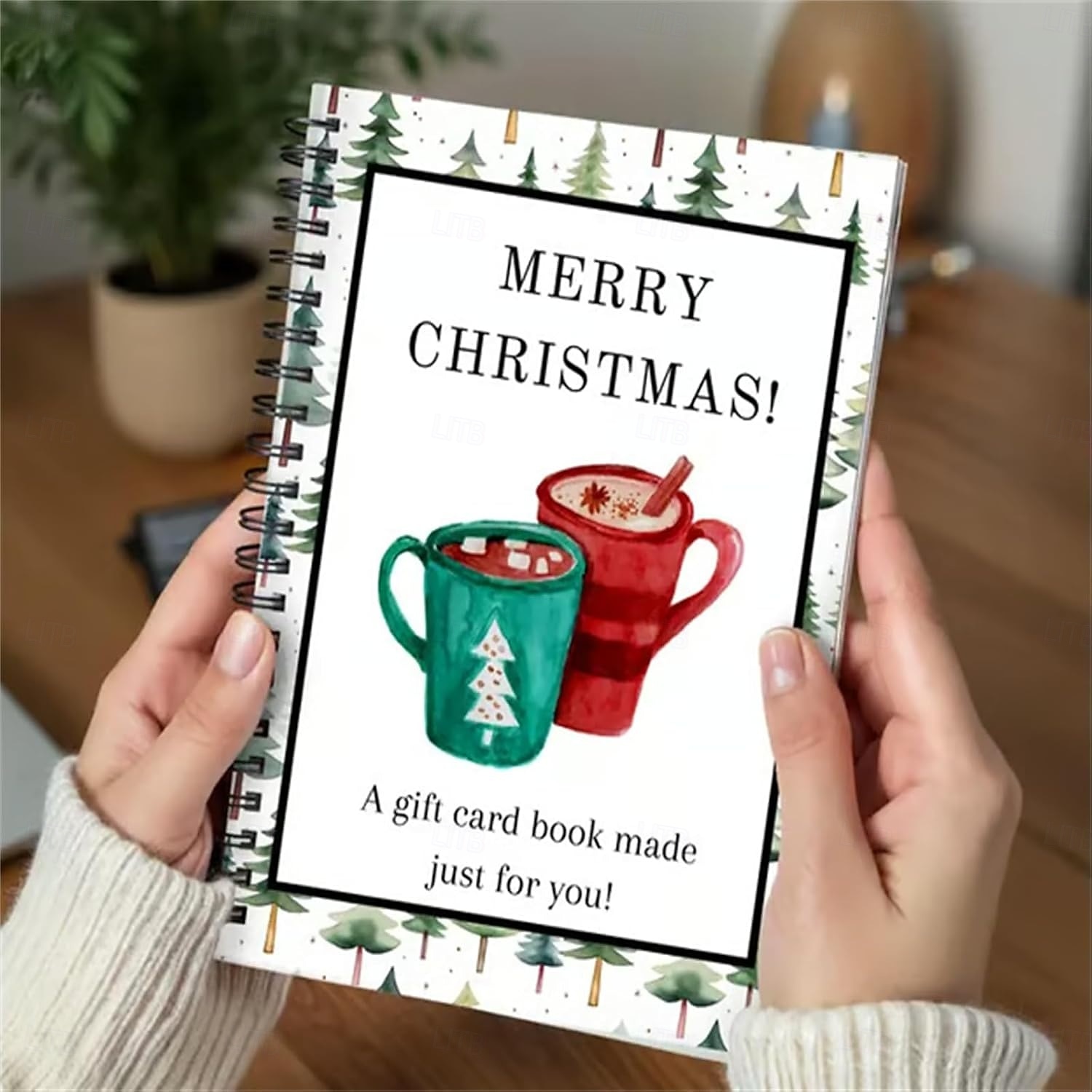 Christmas Gift Card Book Surprises On Every Page DIY Spiral-Bound Merry Christmas College Survival Gift Card Book Holder Ideal Gifts for Family, Friends, Teachers, Teens And Colleagues 2026 - $17.49 –P7