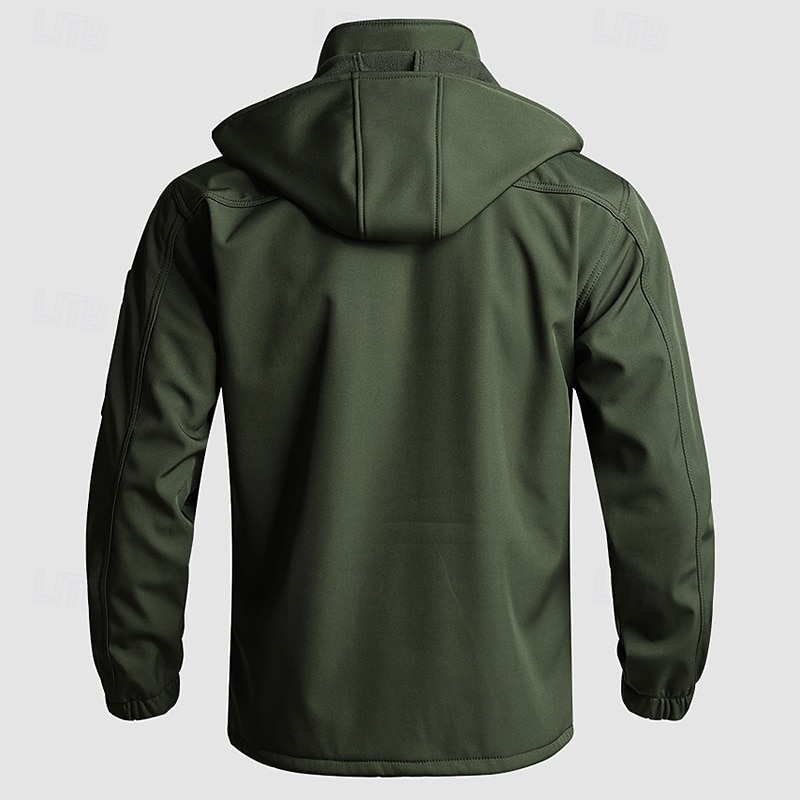 Per uomo Giacca da escursionismo Giacca in Pile Giacca imbottita Set termico Inverno All'aperto Calore Termico Antivento Top Nero Verde Grigio del 2025 a $52.99 –P9