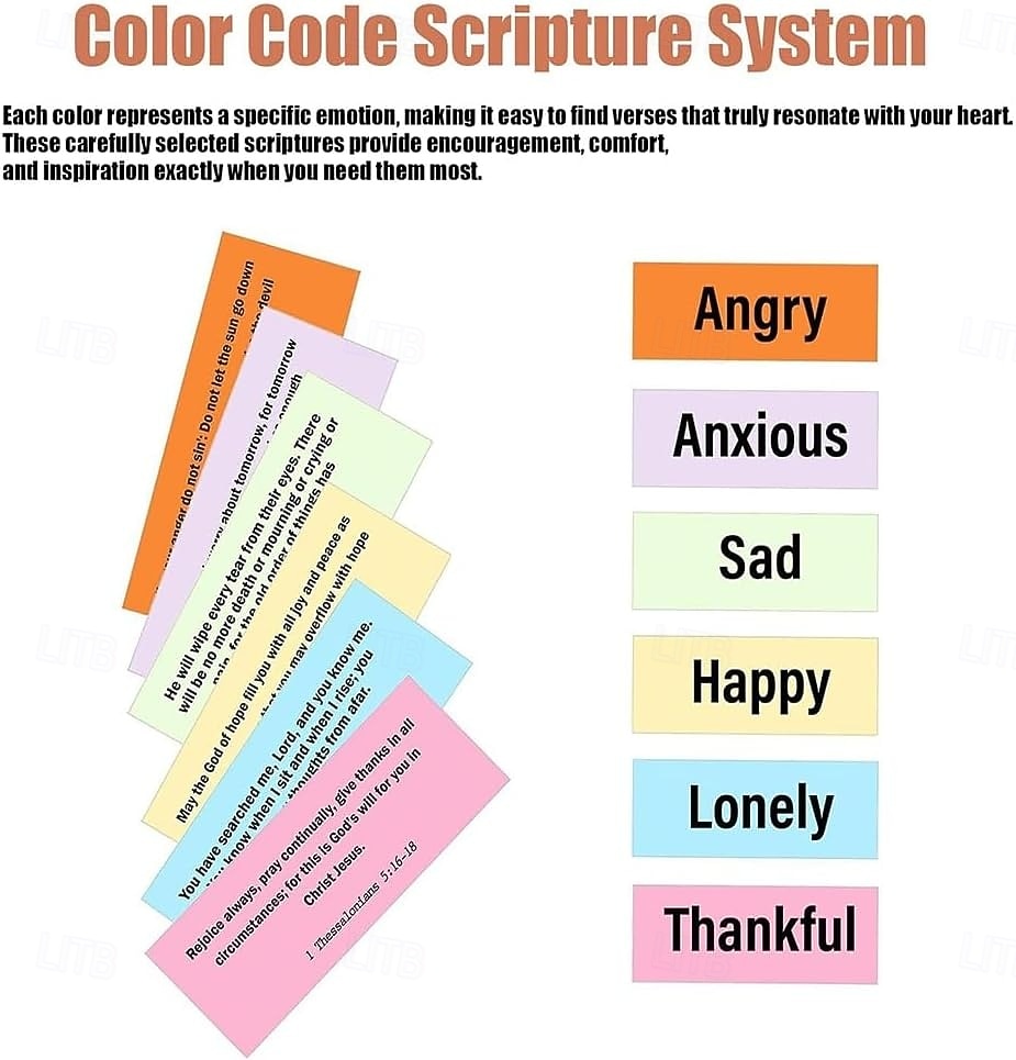 Коробка с библейскими стихами ручной работы (150 шт.) Библейские стихи в деревянной коробке для эмоций и чувств, христианский подарок для женщин и мужчин, подарок на выпускной, вдохновляющие 2026 - $21.99 –P9