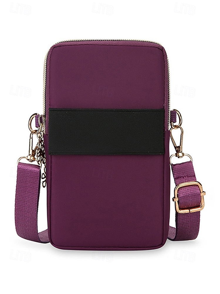 Sac à bandoulière imperméable pour femme avec design multi-poches, sac à main de voyage en nylon léger pour l'extérieur, le sport et l'utilisation quotidienne de 2026 ? $14.99 –P6