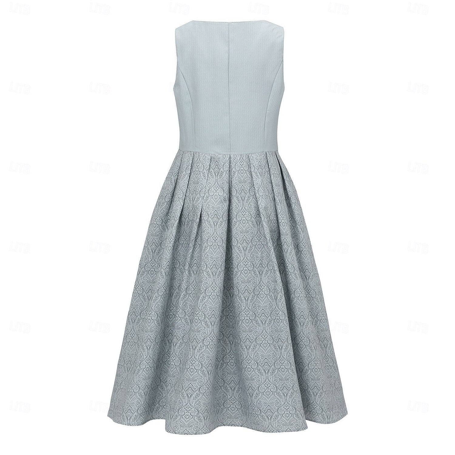 Oktoberfest Kjoler Dirndl Trachtenkleader Midi-lengde Hushjelp bayerske Tysk Enger Dame Karneval Ølfestivalen Tradisjonell stil klut Uten bluse 2026 - $72.99 –P3