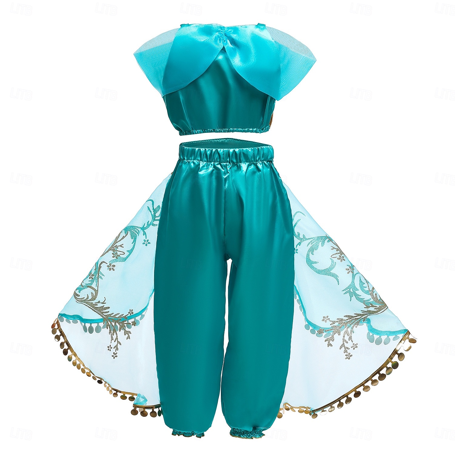 Book Week 2026 Aladdin and the Magic Lamp Fairytale Princess Jasmine Theme Party Costume Dance Costumes Girls' Movie Cosplay Halloween Carnival Masquerade World Book Day Costumes 2026 - $42.99 –P2
