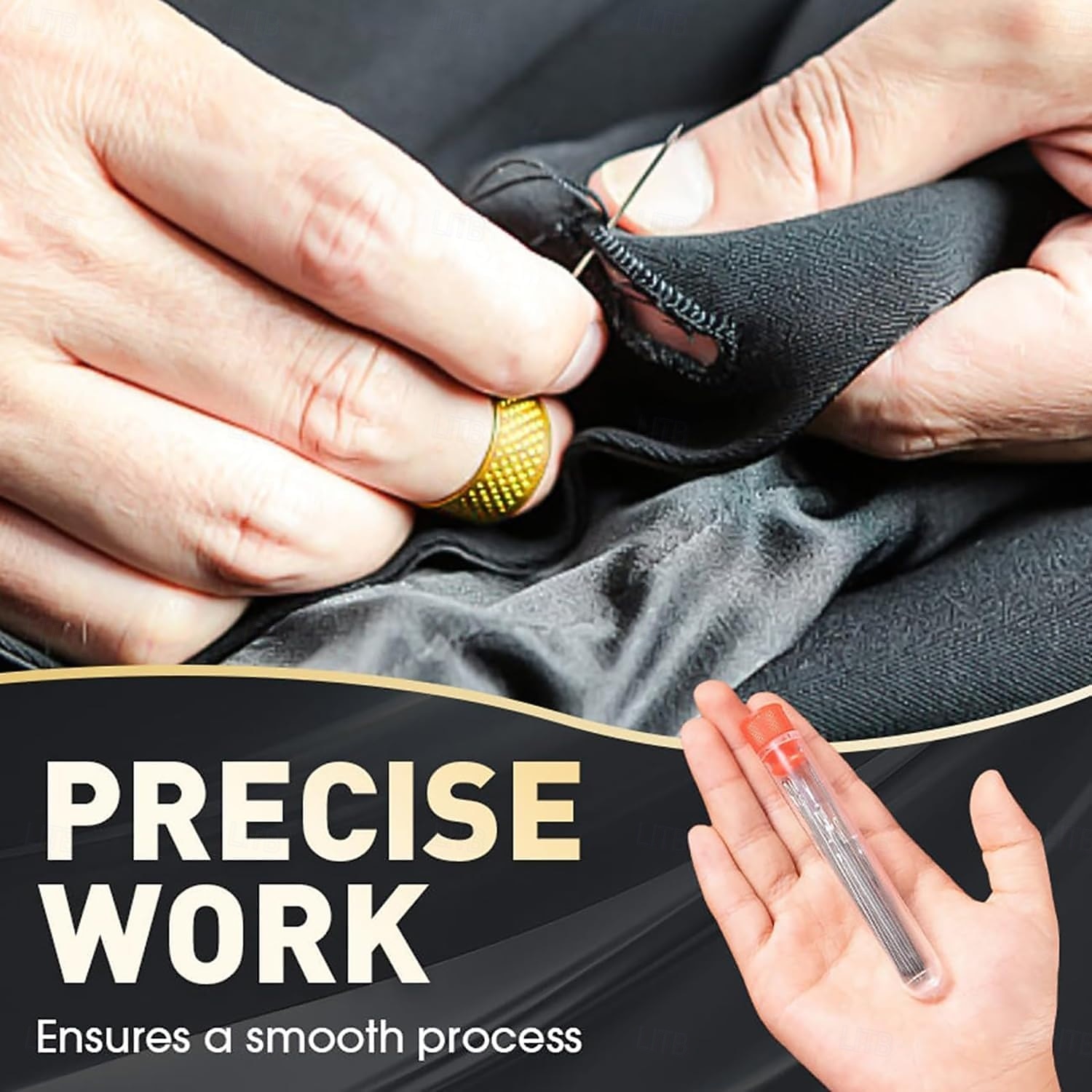 Σετ 74 τεμαχίων (2*37 σε 1) βελόνες από ατσάλι με μεγάλο μάτι - μακριές και λεπτές χειροποίητες βελόνες ραψίματος και πλεξίματος για χειροποίητες κατασκευές ραπτικής 2026 - $19.17 –P6