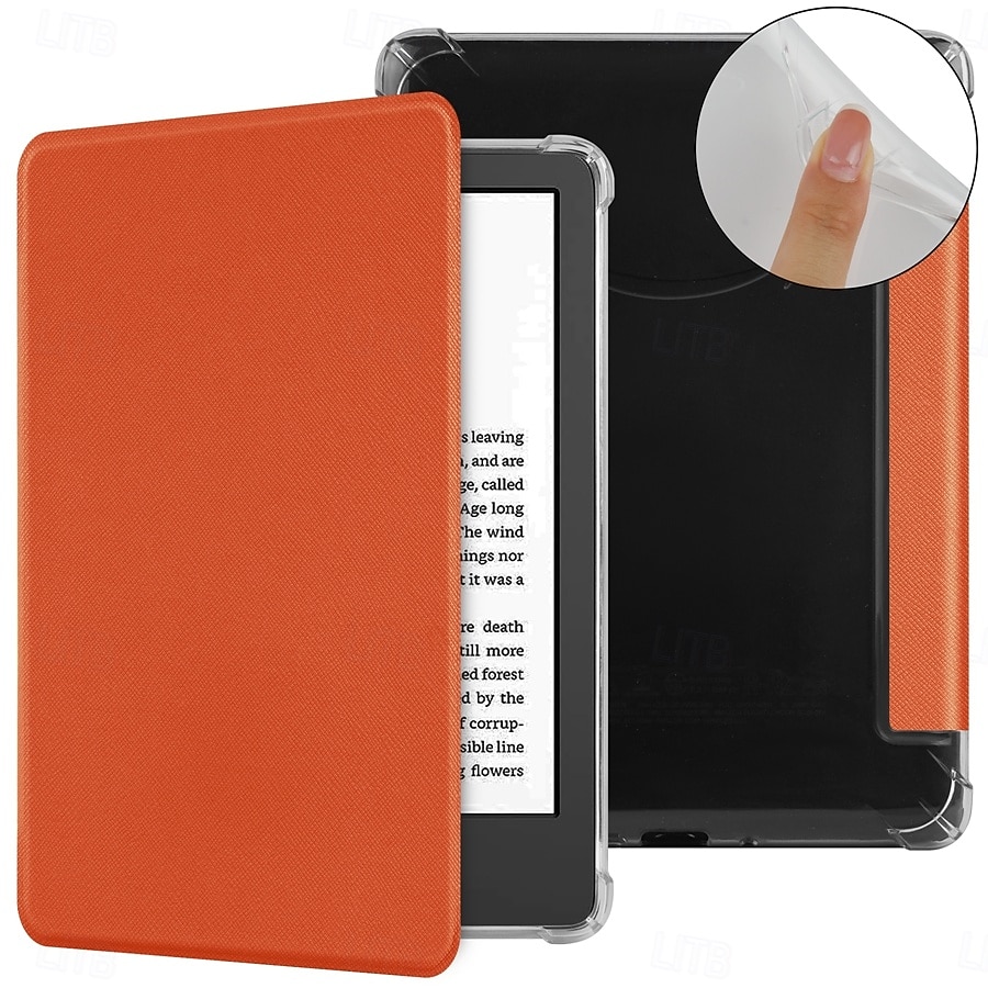 Чехол для планшета Amazon Kindle Paperwhite (12-го поколения) 2024 года, Kindle Paperwhite 11-го поколения 2022 года, 6-спусковая ручка, интеллектуальное автоматическое включение/выключение, защитный 2025 - $13.99 –P8