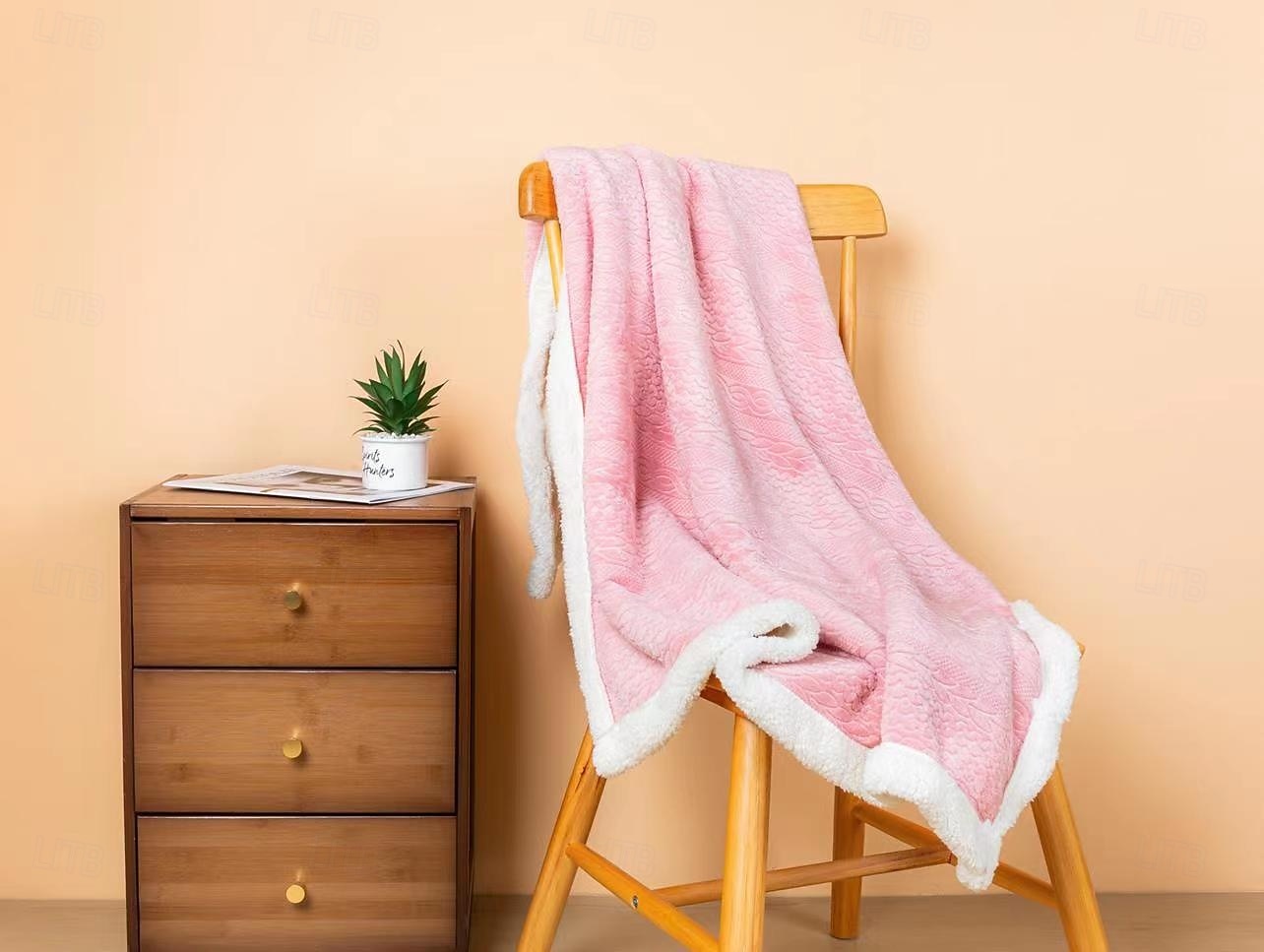 winter kasjmier kantoor dutje sjaal deken draagbare mantel luie deken verdikte beenbedekking kleine deken 2026 - $23.99 –P3