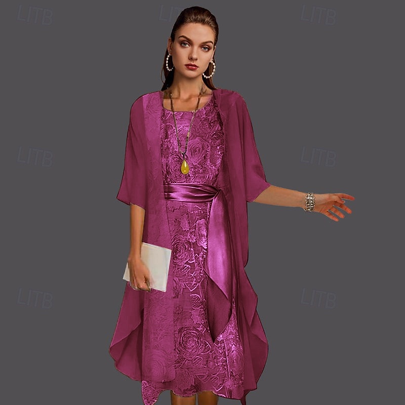 Xales Sólidos Casaco Jaqueta Femininos Envolvimentos Mãe Convidada para Casamento Envolvimentos Elegantes Manga Curta Chiffon Com Cor Pura para Festa Noturna Primavera  Outono para impressionar de 2025 por $34.99 –P5