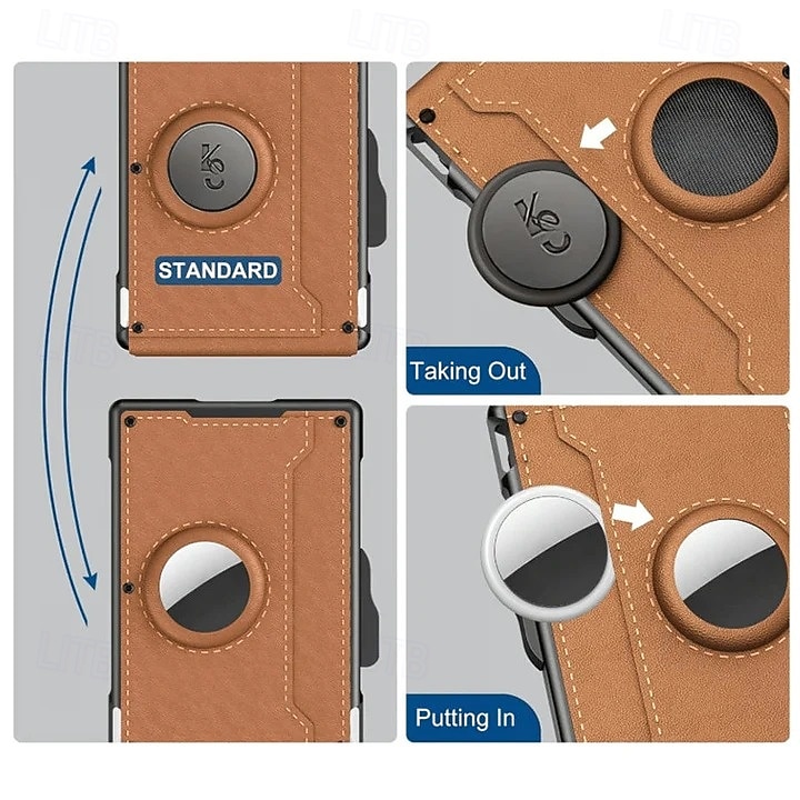 ανδρικές υποδοχές καρτών pu δέρματος για επαγγελματίες τύπους για αεροτομή, μακρύ πορτοφόλι, μεγάλη χωρητικότητα, μεταλλική θήκη καρτών, κομψός διοργανωτής πιστωτικών καρτών για άνδρες 2025 - $37.99 –P8