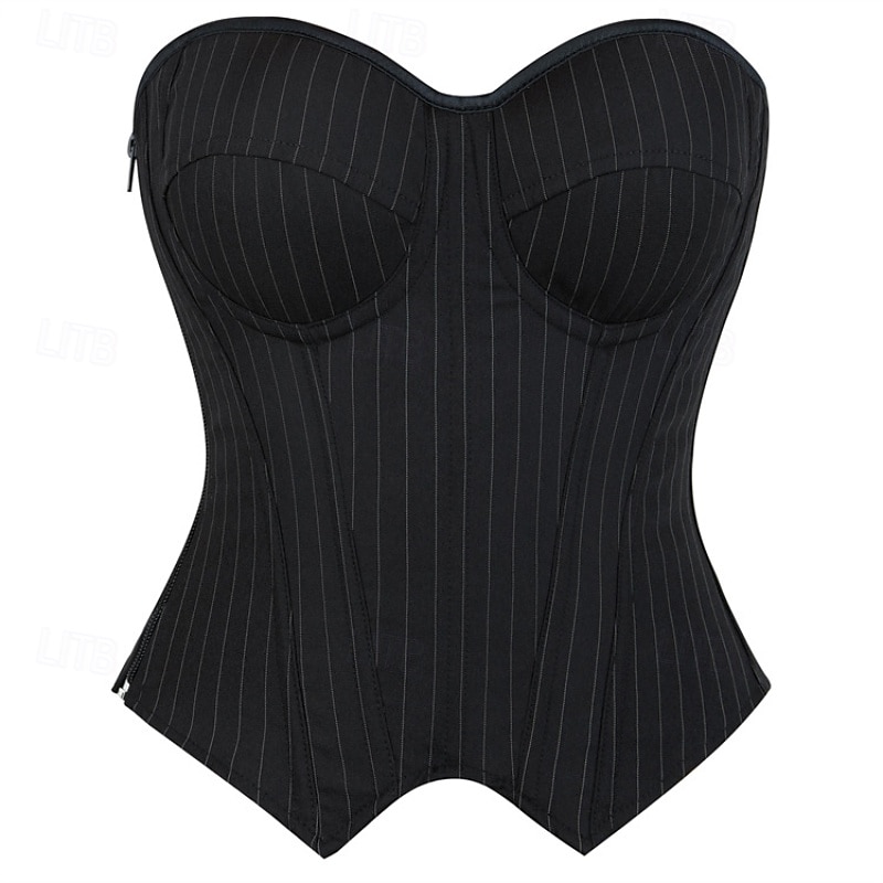 Жен. Корсет Корректирующее белье Утягивающее белье Корректирующее белье Сексуальный корсет На каждый день Полоса Неровная кромка Открытая спина Отпуск Для улицы Свидание Без рукавов холодный прием 2026 - $36.99 –P8