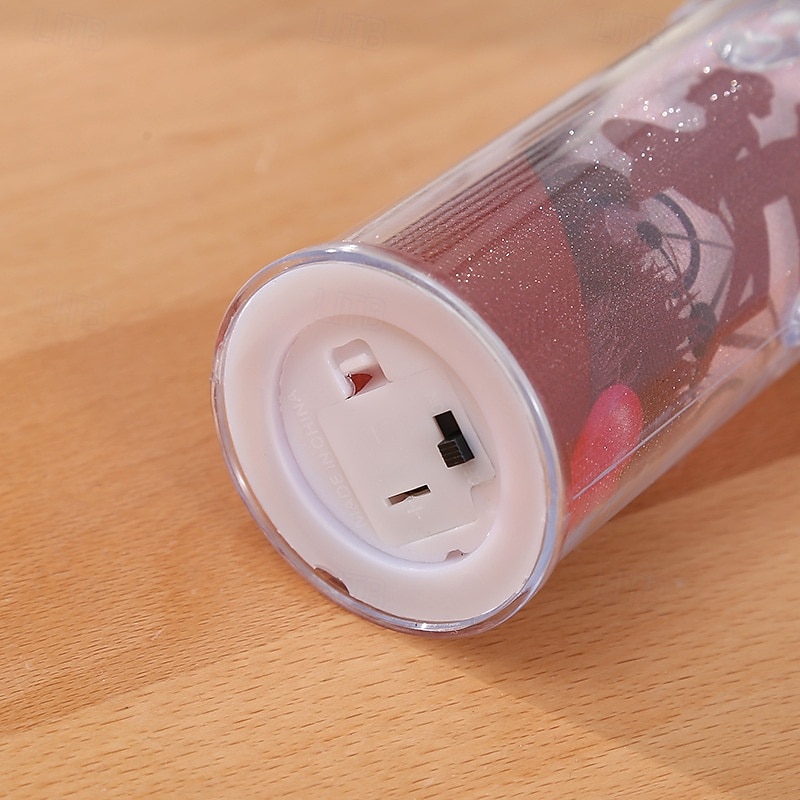 1 Pc 18 * 6.5CM Christmas with base LED electronic candle light party desktop decoration light ornament light Christmas tree Santa Claus reindeer snowman 2025 - CAD $3.99 –P10