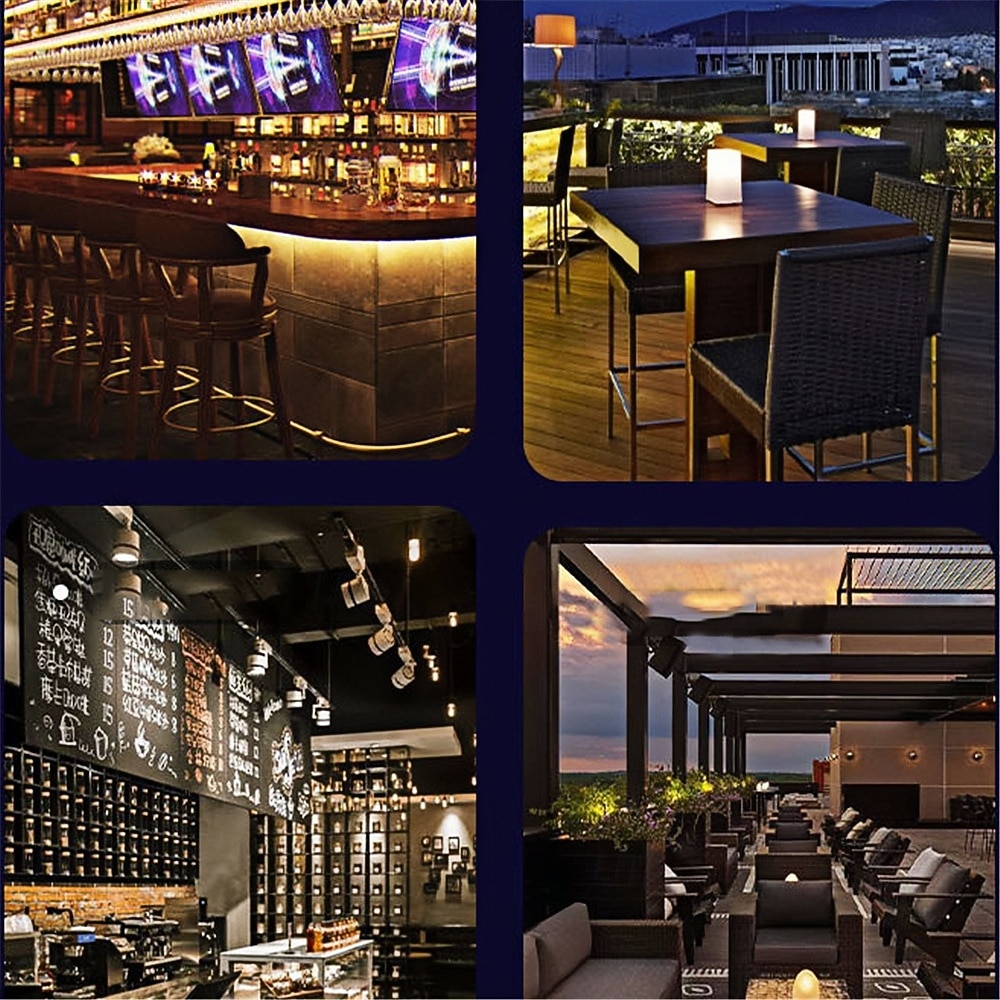 Lampada da tavolo a bolle di cristallo acrilico a led, creativa, personalizzata, per ristorante, atmosfera KTV, lampada da comodino, piccola luce notturna, lampada da tavolo decorativa, ricarica USB, del 2025 a $27.99 –P9