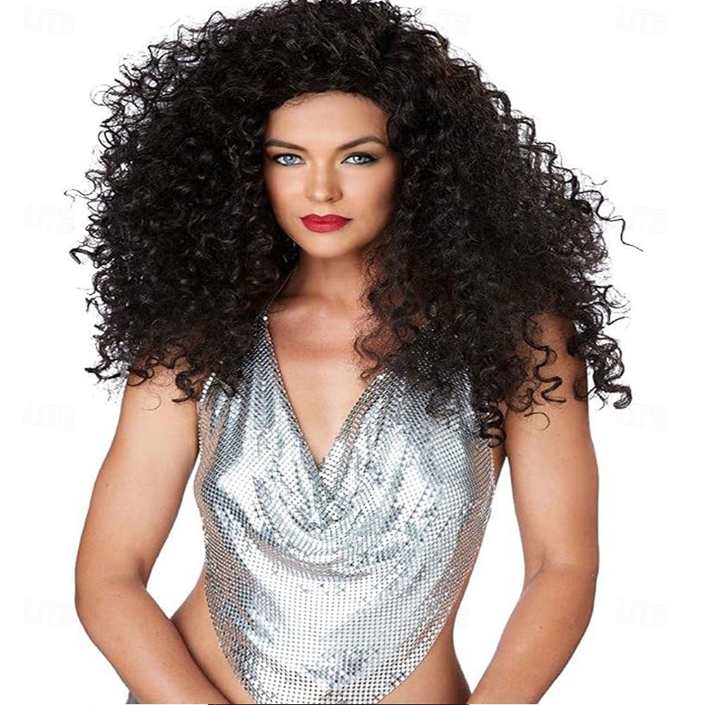 Kalifornian puvut brunette diskodiiva peruukki 2026 - $26.99 –P1
