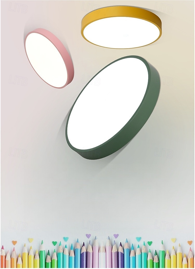 5-luz 40 cm Regulable Luces de techo Acrílico Acrílico Estilo moderno Moderno 110-120V 220-240V 2025 - $60.99 –P1