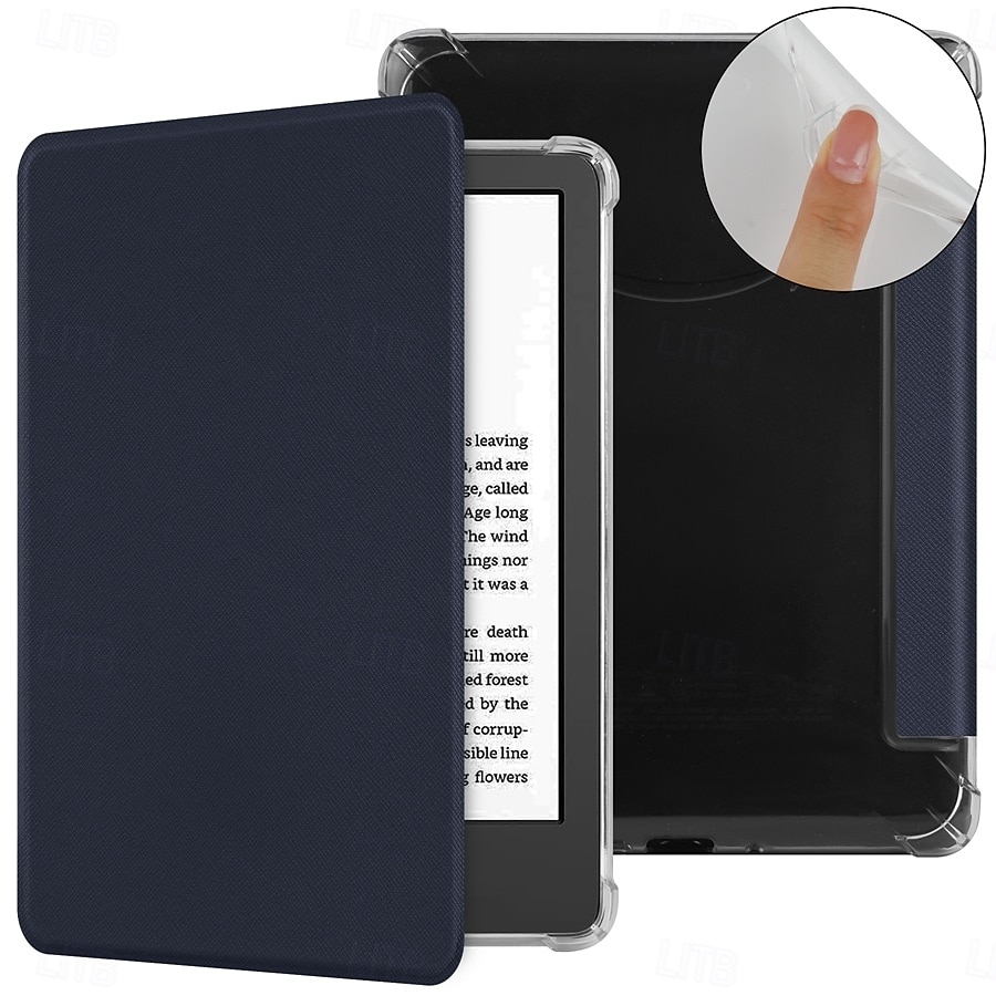 Чехол для планшета Amazon Kindle Paperwhite (12-го поколения) 2024 года, Kindle Paperwhite 11-го поколения 2022 года, 6-спусковая ручка, интеллектуальное автоматическое включение/выключение, защитный 2025 - $13.99 –P11