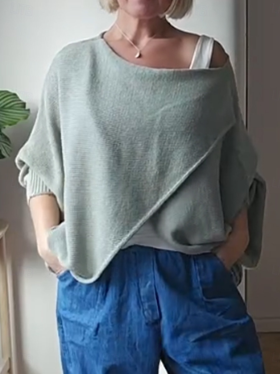 Women's Blouse Casual Blue Sage Green White Red Dusty Blue Spring Fall 2026 - $21.99 –P4