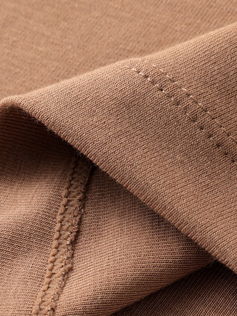 Per donna Blusa Tinta unica Elegante Essenziale Casual Manica Lunga Dolcevita Top Regolari Quotidiano Nero Bianco Rosa Marrone Beige Primavera Autunno Inverno del 2025 a $16.99 –P7