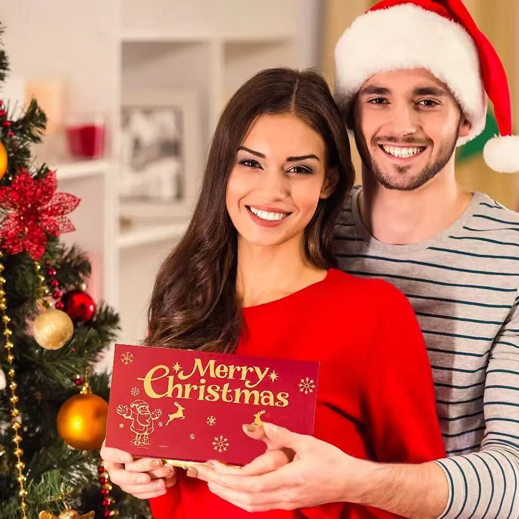 Christmas Money Gift Cards Envelope for Cash Gifts, Christmas Party Gifts Money Holder for Men Women Girl Boy 2025 - $21.99 –P7