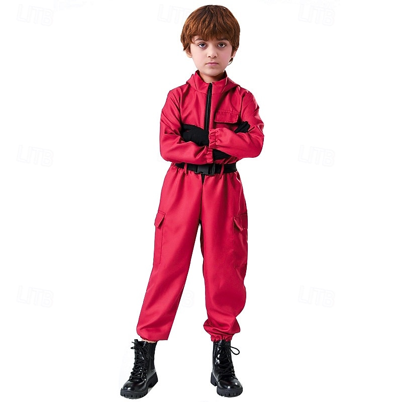 Guardia Roja Disfraz Mono Horror Disfraz de miedo for Hombre Chico Niños Adulto Víspera de Todos los Santos Carnaval Rendimiento Fiesta 2026 - $30.99 –P3