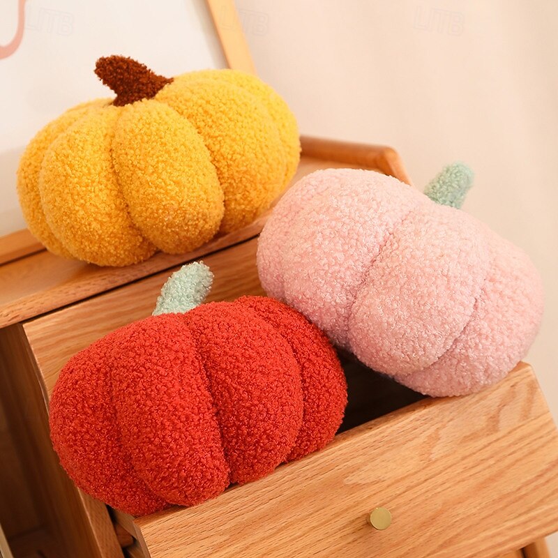 Creative Pumpkin Pillow Plush Cushion, Halloween & Christmas Decorative Throw Pillow for Sofa, Bed, and Home Decor 2026 - $13.99 –P9