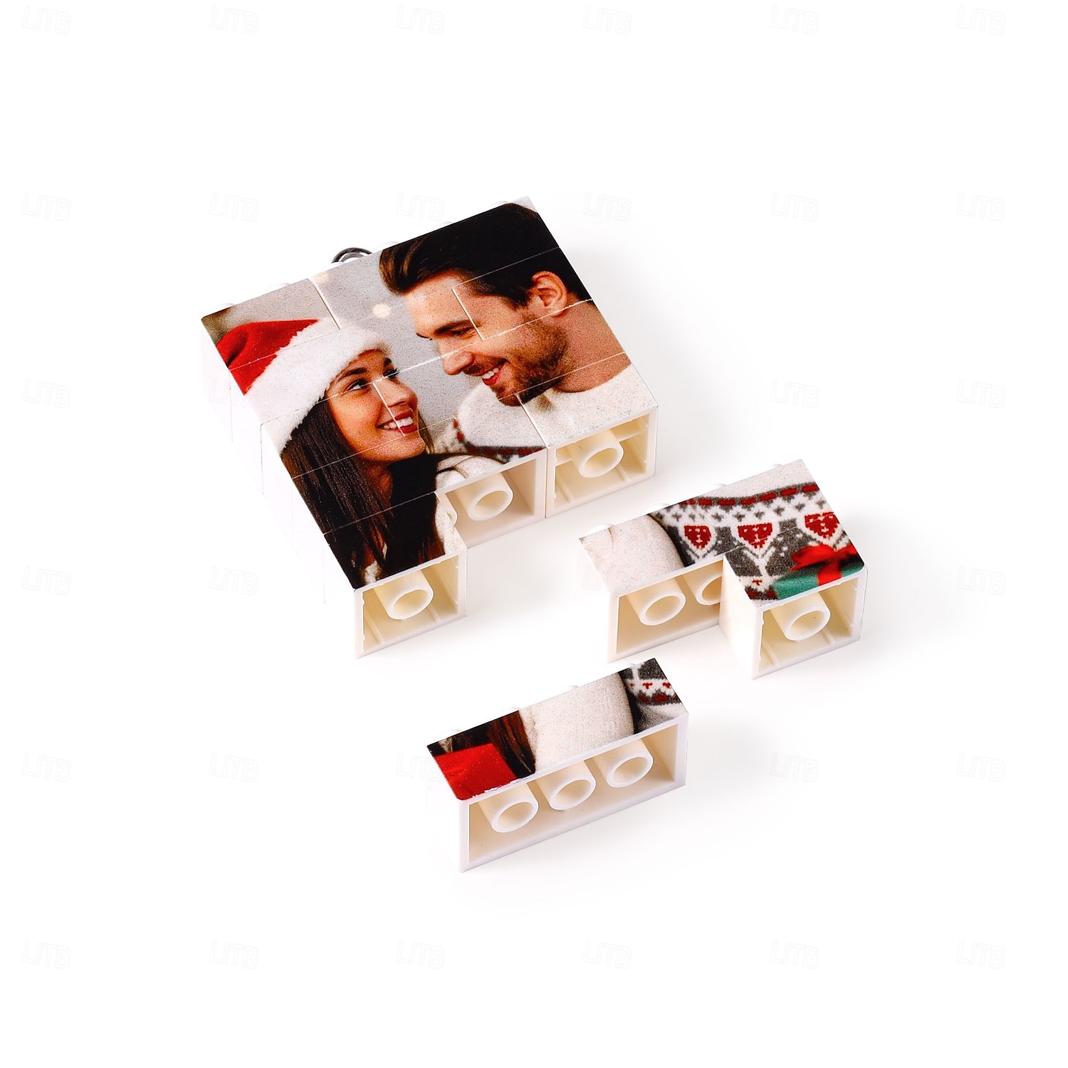 Personalized Photo Puzzle Christmas Ornament Custom Xmas Memory Photo Ball Hanging Pendant, Unique Keepsake Gift for Christmas Tree Decoration 2025 - $15.99 –P7
