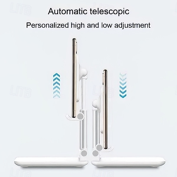 Foldable Desktop Phone Tablet Stand Mobile Desk Holder Creative Adjustable Metal Folding Bracket Multifunctional Lazy Mount For Live Streaming Shooting Office Home Accessories 2025 - $6.49 –P5