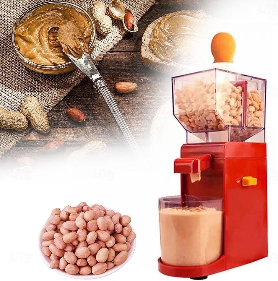 Peanut Butter Machine, Nut Butter Machine Electric Nut Butter Machine, Electric Tahini Nut Grinder, Non-Slip Base Entrance, Easy To Install, Easy To Use, Grinder 2025 - $92.99 –P1