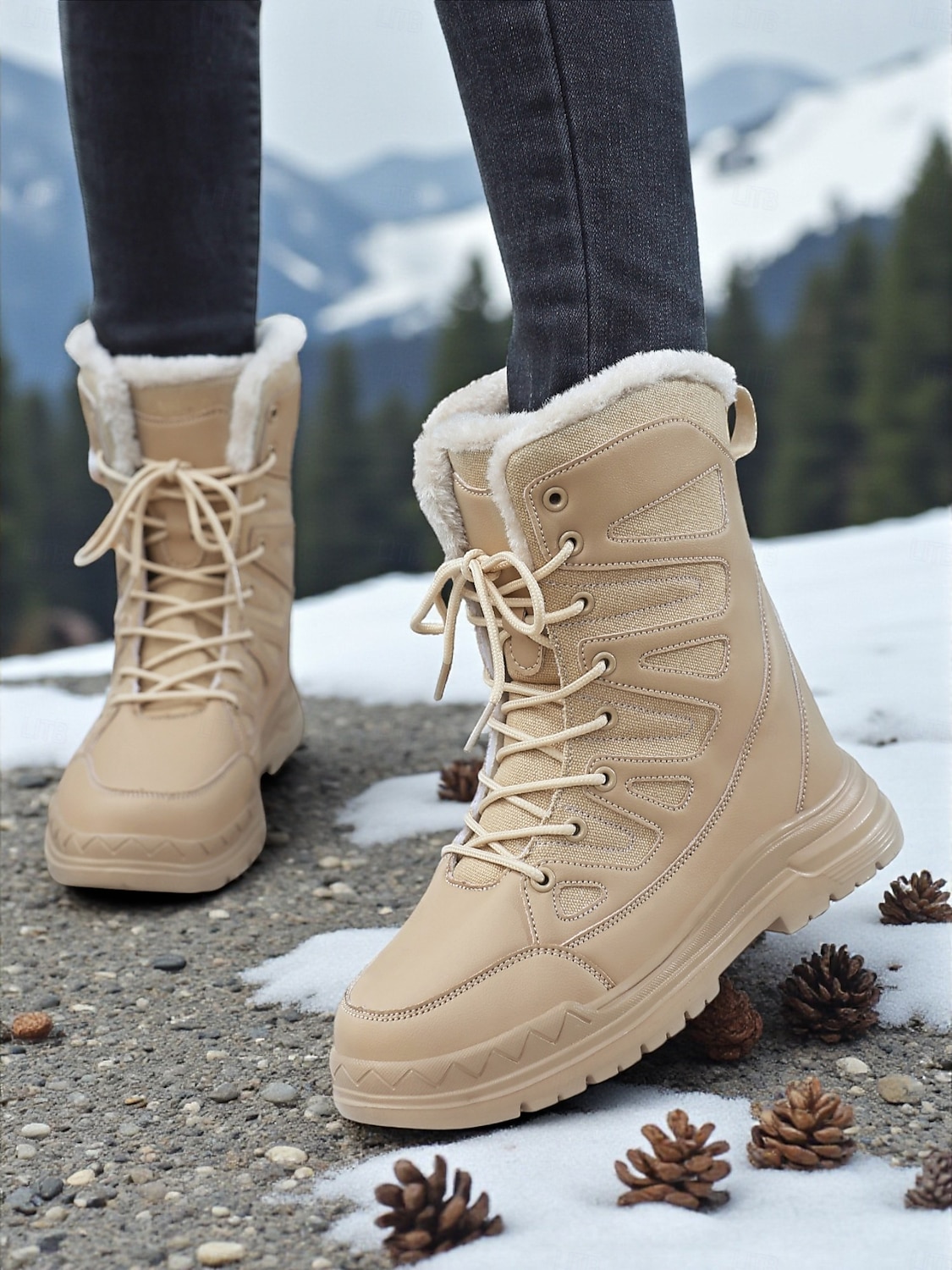 waterproof shoes warm womens shoes
