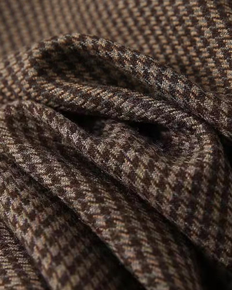 Dámské Sukně A Módní Na běžné nošení Midi Vysoký pas Sukně Pepito Nabírané šaty Neelastické Lehce elastické ulice Denní Kávová Podzim Polyester 2025 - $33.99 –P14
