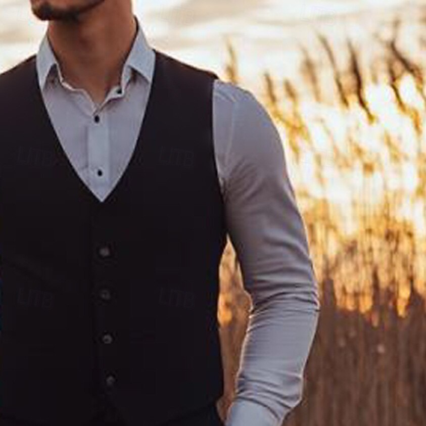 2025年 男性用 結婚式 ウェディングスーツ ノッチドラペル ブラック バーガンディー フォーマル ソリッド スリムフィット 2点セット  コレクション – $79.99 –P3