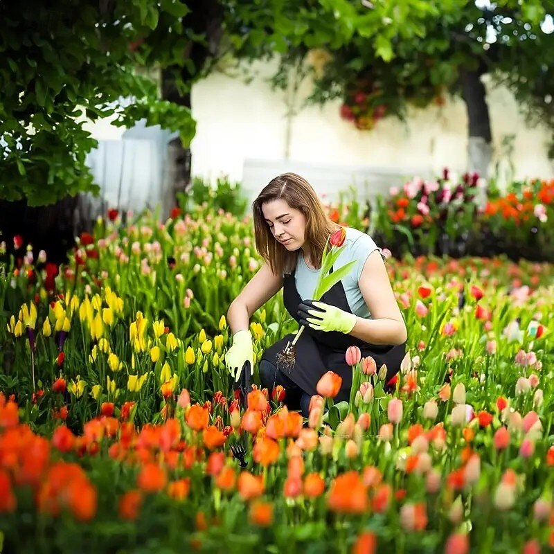 onkruidverwijderaar voor in de tuin, onkruidverwijderaar met 4 tanden, onkruidverwijderaar van mangaanstaal, onkruidverwijderaar voor moestuinieren en planten 2025 - $15.99 –P11