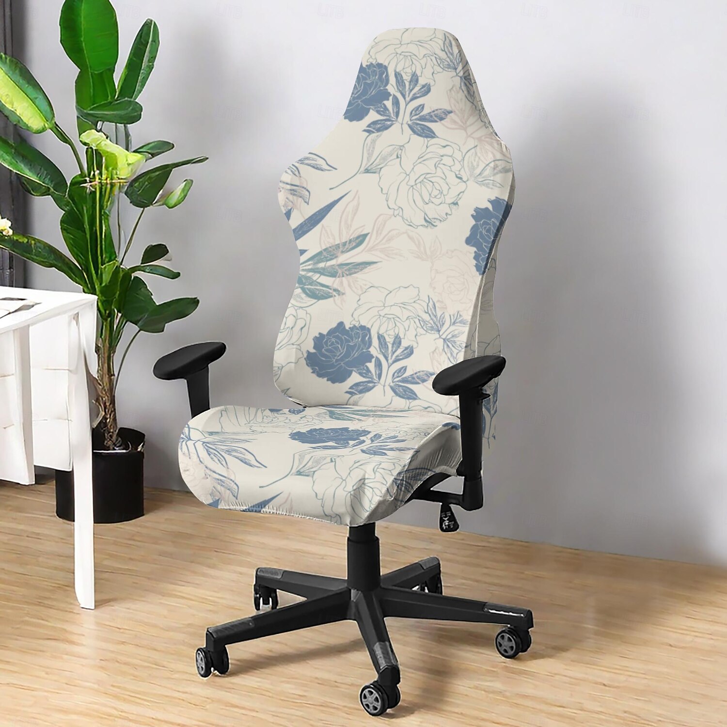 Geometric Printed Kitchen Chair Cover, Polyester Slipcover, Durable Non-Slip Chair Protector for Dining Room and Home 2025 - $14.49 –P2
