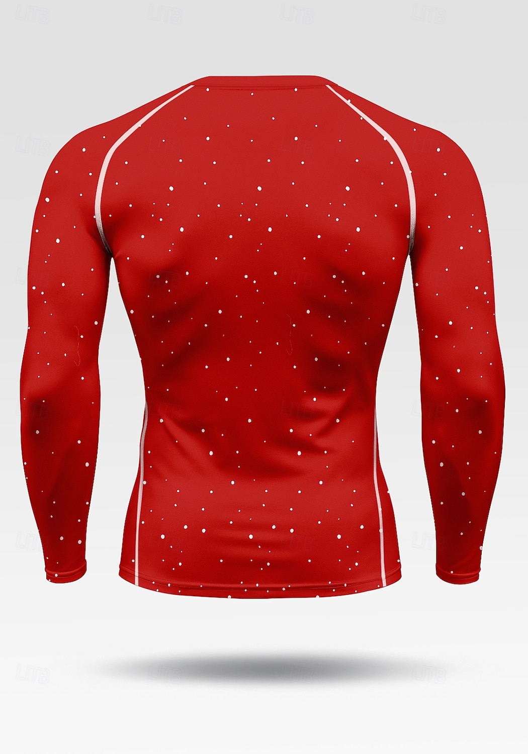 Natale Per uomo Maglia a compressione Maglia da corsa Manica Lunga Livello Base Asciugatura Rapida Compressione Elasticizzato Traspirante Allenamento in Palestra Allenamento attivo Esercizio del 2025 a $20.99 –P2