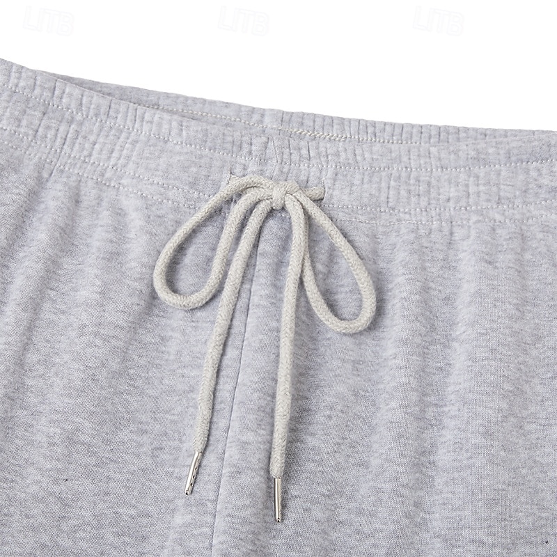 Men's Cargo Sweatpants Sweatpants Fleece Pants Joggers Trousers Drawstring Elastic Waist Multi Pocket Solid Color Windproof Outdoor Full Length Daily Streetwear Fashion Classic Style Loose Fit Black 2026 - €21.99 –P6