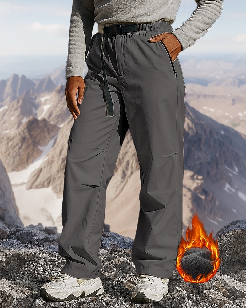 Муж. Брюки карго Штаны для туризма и прогулок Зимнее пальто походные брюки Зима Осень На открытом воздухе Стандартный Сохраняет тепло Флисовая подкладка Водонепроницаемость С защитой от ветра Брюки 2026 - $62.99 –P6