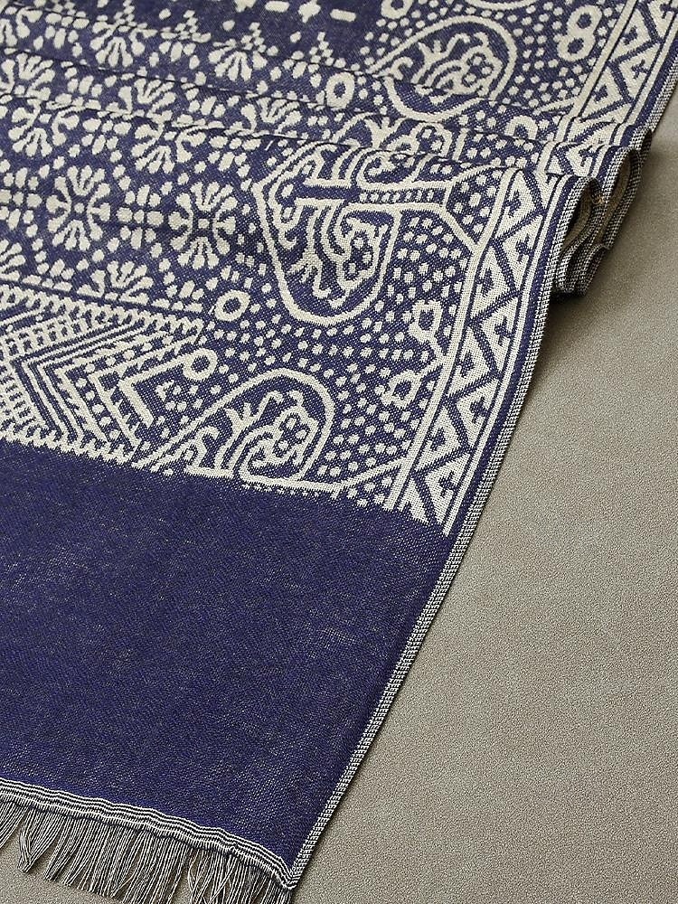 Herreskjerf i bomull med etnisk paisleymønster, mykt og lett sjal, julegave til ham, fritids- og høytidsklær 2026 - $18.99 –P7