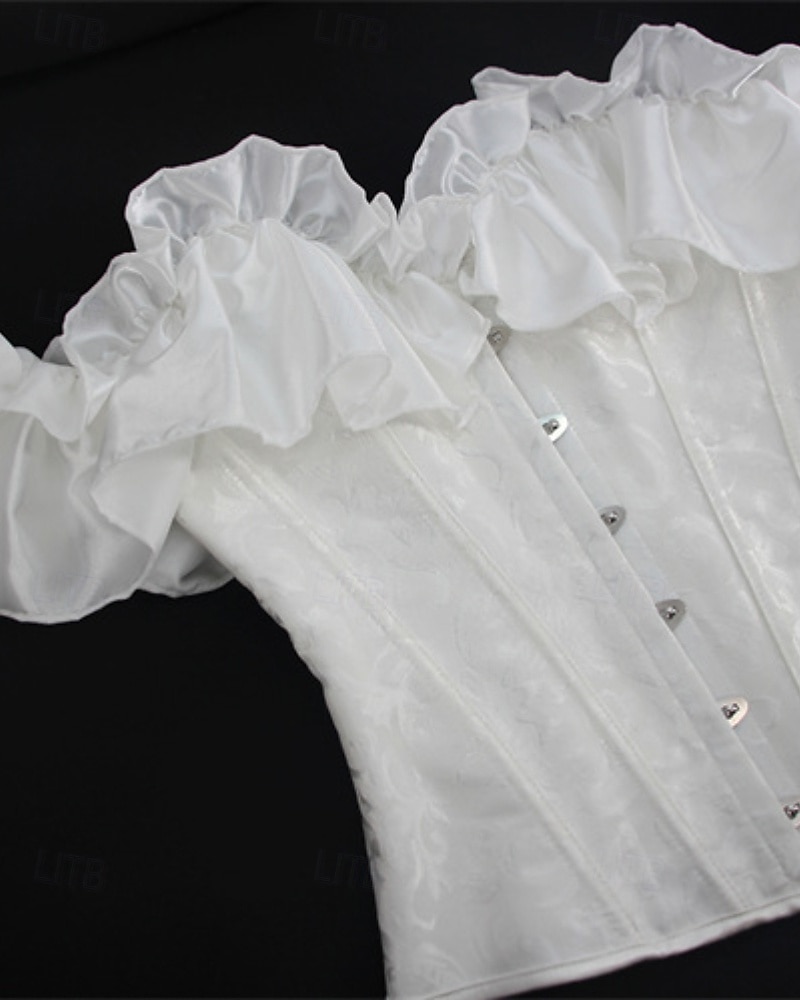 Γυναικεία Κορσέδες Shapewear Μέσης Cincher Διαμορφωτικός Ρουχισμός Σέξι κορσέ Σέξι Γλυκός Μονόχρωμες Σουρωτά Εξώπλατο Διακοπές Δρόμος Ημερομηνία Αμάνικο Κορσές Μαύρο Λευκό Μπεζ Άνοιξη Φθινόπωρο 2025 - $35.99 –P13