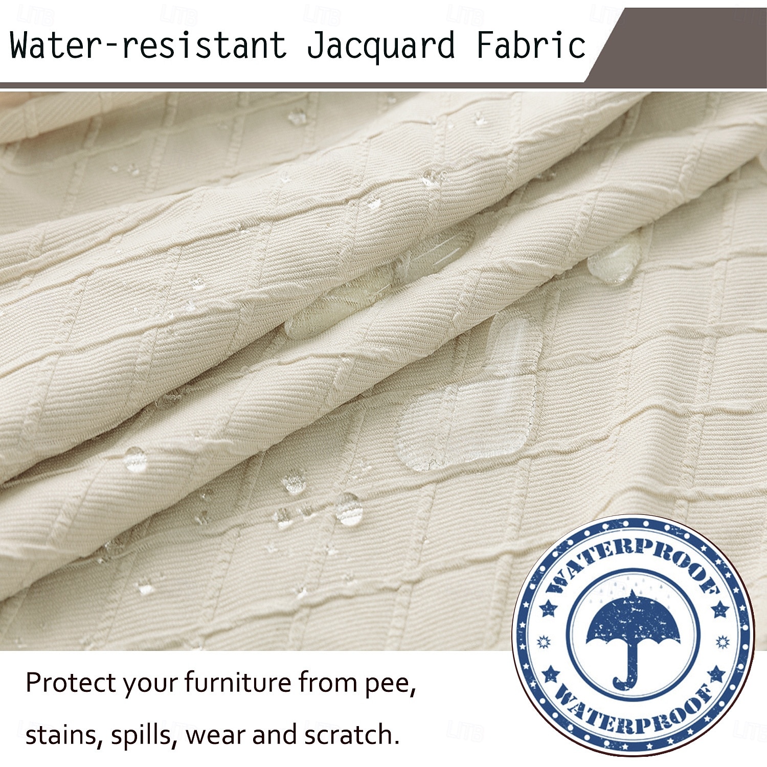 водонепроницаемые чехлы для стульев-табуретов, чехлы для стульев из спандекса с ромбовидным жаккардом, универсальные всесезонные чехлы для стульев для банкетов, свадеб и домашнего декора 2026 - $8.99 –P8