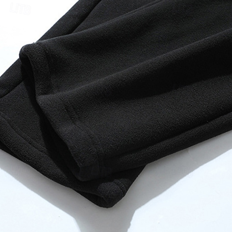 Per uomo Pantaloni da tuta Pantaloni in Pile Joggers Pantaloni Pantaloni invernali Coulisse Tasca Elastico in vita Semplice Comodità Caldo Sport all'Aperto Quotidiano Moda Casual Nero Blu del 2026 a $25.99 –P6