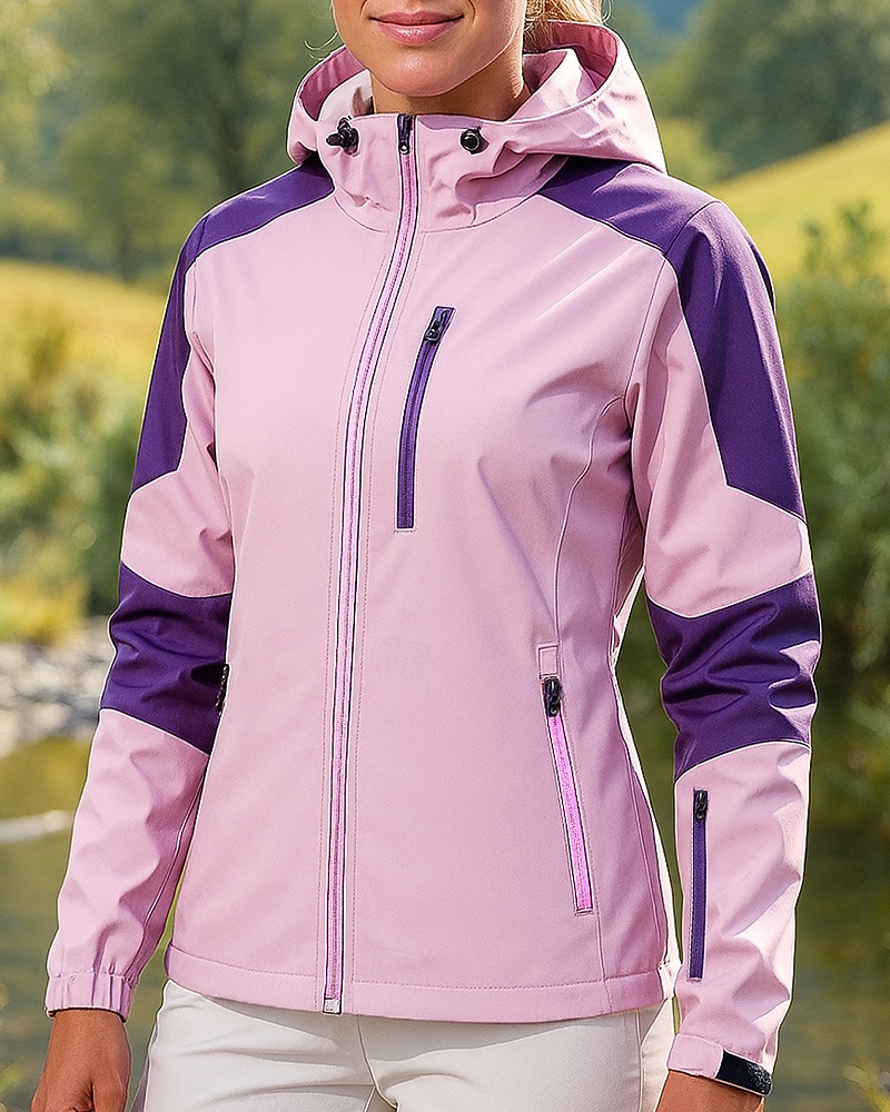 Femmes Coupe-Vent Veste softshell Veste de randonnée Extérieur Imperméable Coupe-vent Tenues de randonnée Vêtements de randonnée Printemps Automne Top Pêche Camping / Randonnée / Spéléologie Course de 2026 ? $38.99 –P1