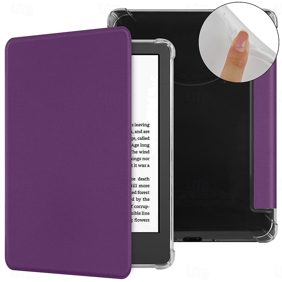 Чехол для планшета Amazon Kindle Paperwhite (12-го поколения) 2024 года, Kindle Paperwhite 11-го поколения 2022 года, 6-спусковая ручка, интеллектуальное автоматическое включение/выключение, защитный 2025 - $13.99 –P14