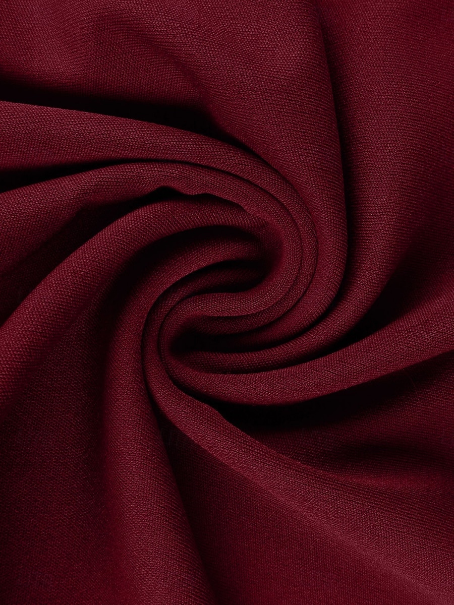 Dame الالتفاف Blyantskjørt Mote Fritid Knelang Høy Midje Skjørt عادي Slitte tupper Elastisk Gate Daglig Vin Svart Hvit Kongeblå Vår Polyester Bomullsblanding 2025 - $7.99 –P7