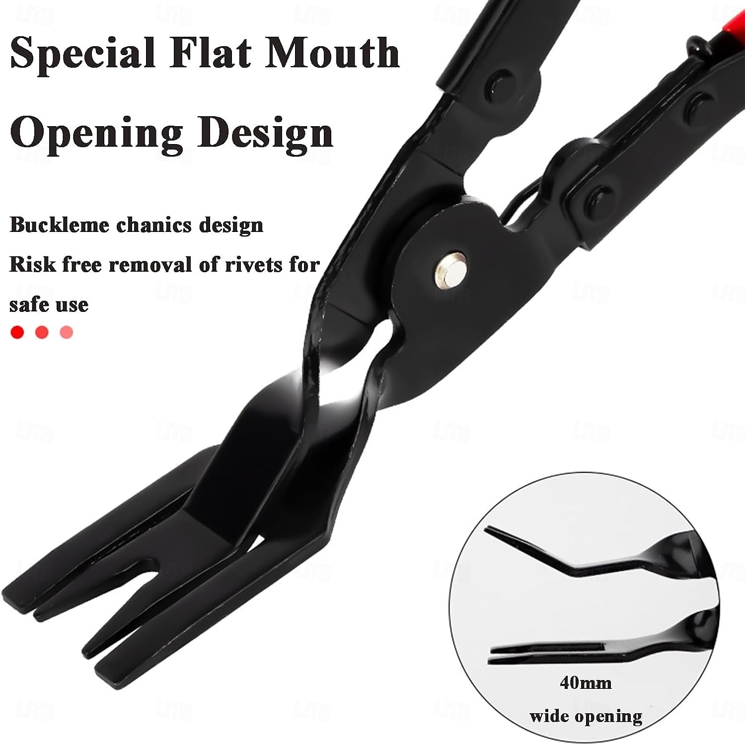 Panel Clip Pliers, Car Trim Rivet Removal Tool - Ergonomic Tools Multifunctional Puller for Maintenance Truck Auto Road Trip Automotive Repair Vehicle 2026 - $19.99 –P19