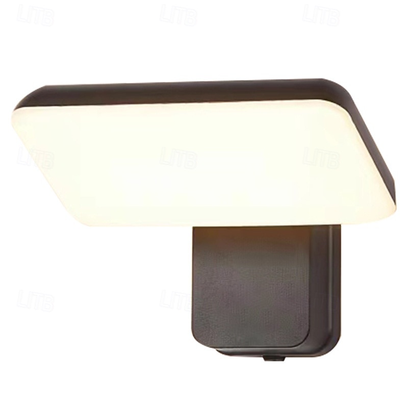 Moderne utendørs roterende vegglampe 350° justerbar hodevegglampe svart LED-vegglampe utendørs belysning for hus veranda garasje ip65 vanntett 2026 - $142.99 –P1