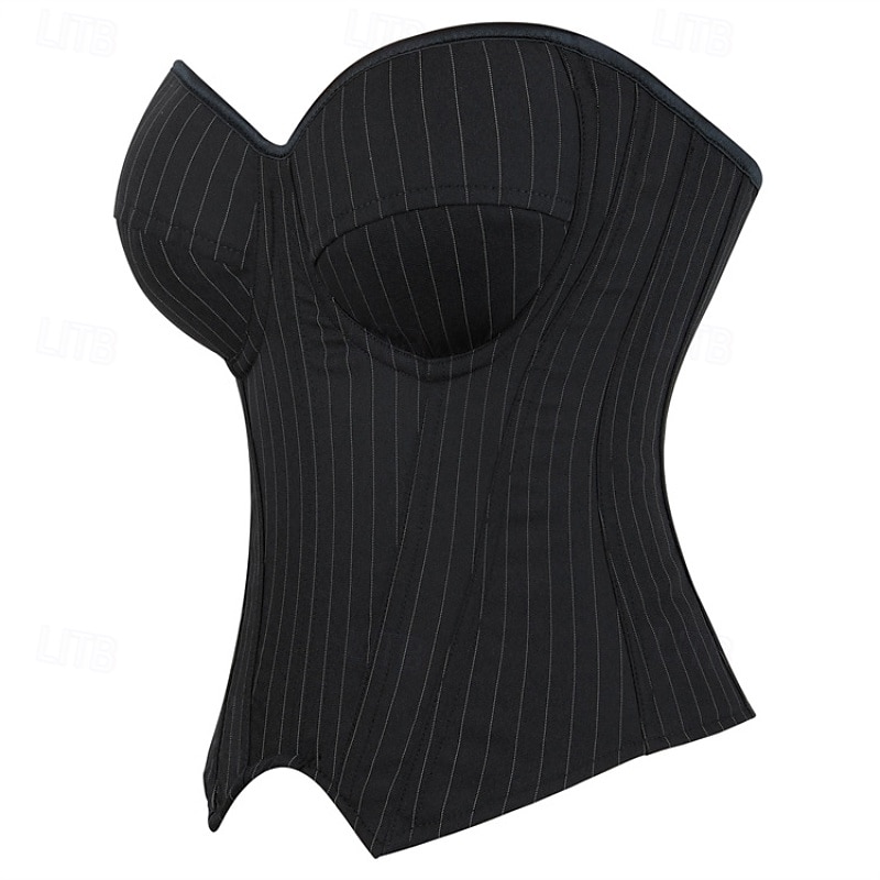Жен. Корсет Корректирующее белье Утягивающее белье Корректирующее белье Сексуальный корсет На каждый день Полоса Неровная кромка Открытая спина Отпуск Для улицы Свидание Без рукавов холодный прием 2026 - $36.99 –P9