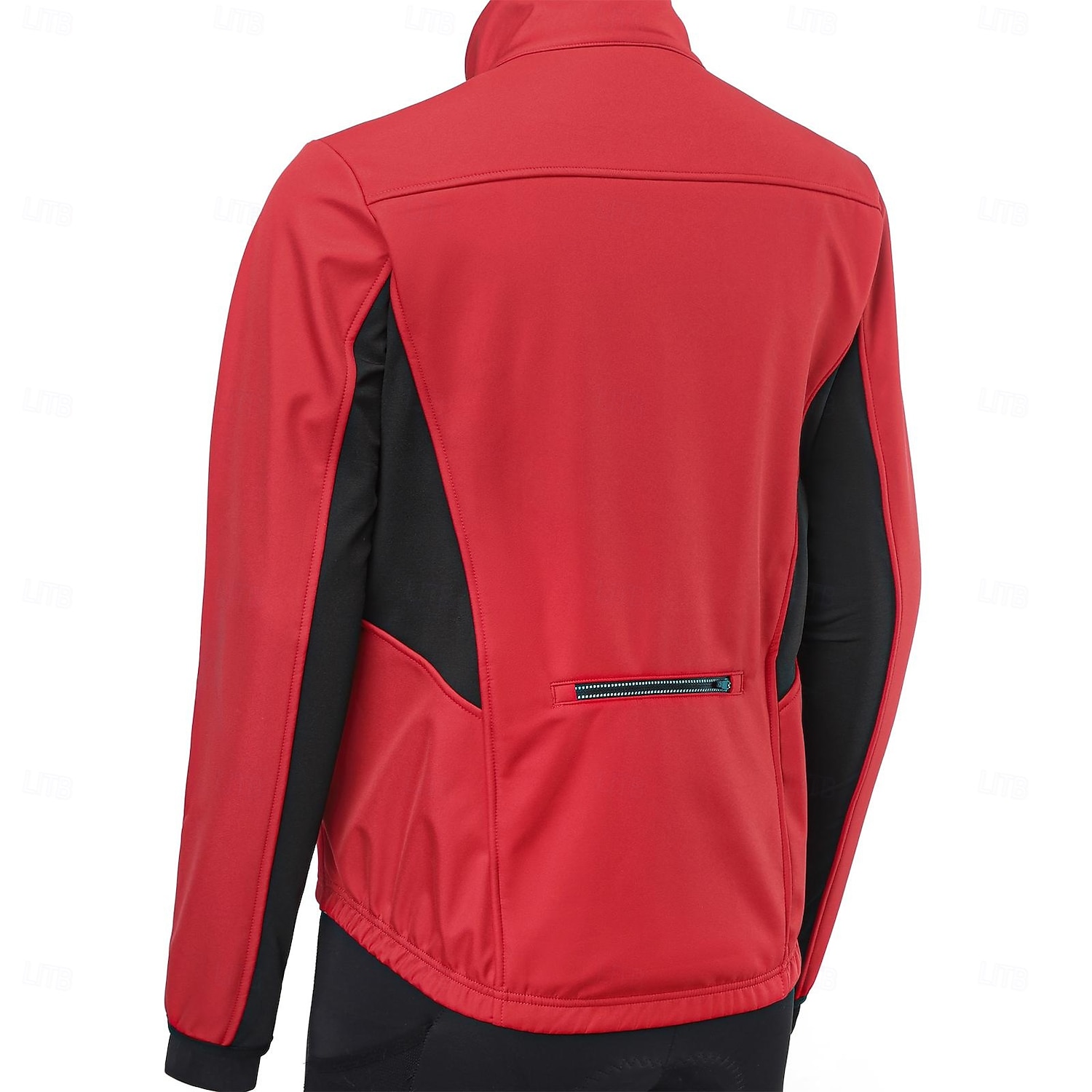 Arsuxeo Men's Cycling Jacket Windbreaker Fleece Jacket Winter Warm Ventilation Back Pocket Comfortable Bike Jacket Tracksuit Mountain Bike MTB Road Bike Cycling City Bike Cycling Black Red Blue Bike 2025 - $29.99 –P17