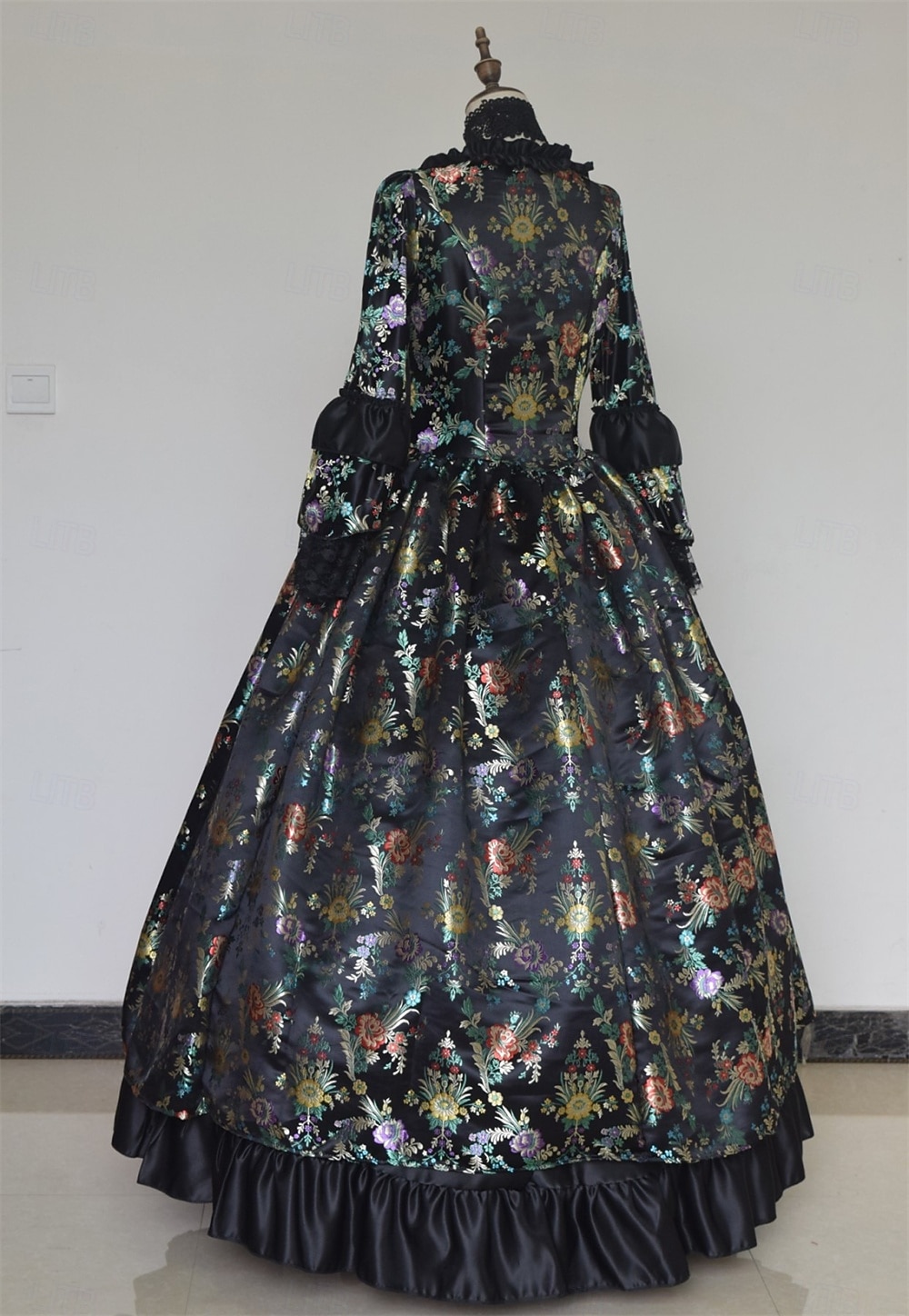 Γοτθική Λολίτα Ροκοκό Βικτοριανό Φανταστική φορεσιά Τουαλέτα Φόρεμα χορού Μεγάλα Μεγέθη Βασίλισσα Πριγκίπισσα Φλοράλ Φανταχτερή Φόρεμα Γυναικεία βασιλικός Απόκριες Επίδοση Μασκάρεμα Ρεν Φερ Ενηλίκων 2026 - $131.99 –P6