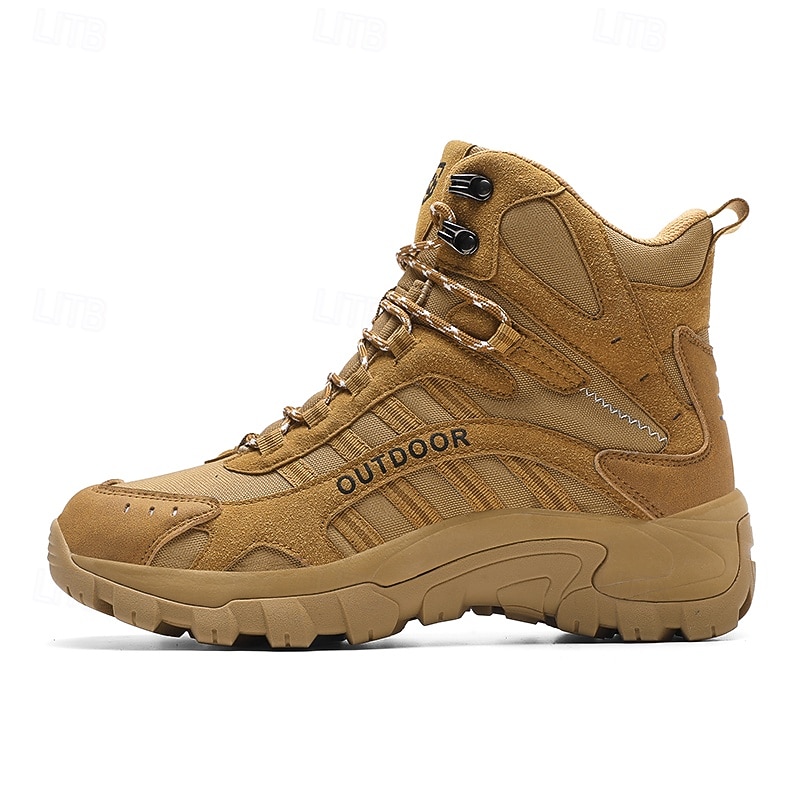 męskie buty trekkingowe z antypoślizgową podeszwą, wytrzymałe buty trekkingowe do biwakowania, wspinaczki i wędrówek po szlakach 2026 - $69.99 –P13