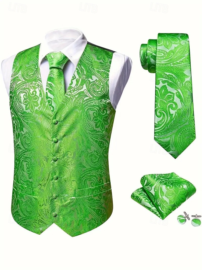 gilet homme col V fête cachemire bordeaux bleu vert coupe ajustée de 2025 ? $35.99 –P2
